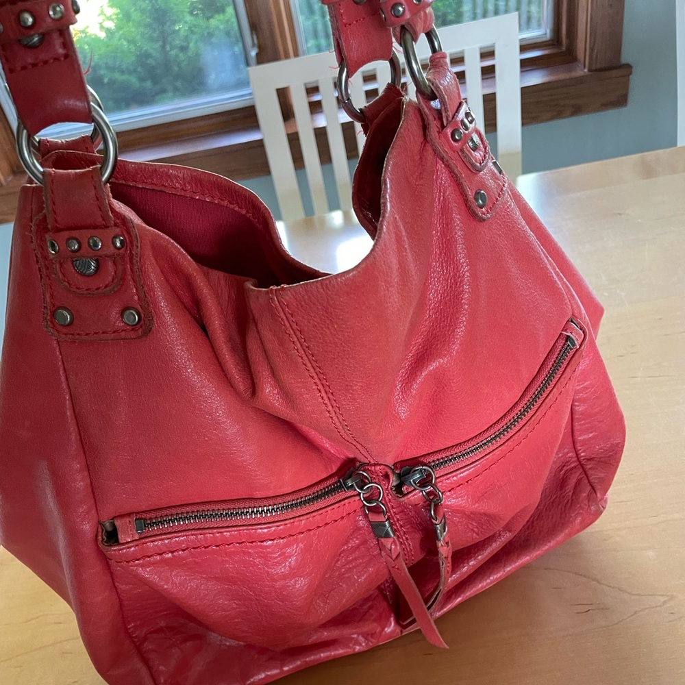 The Sak coral purse